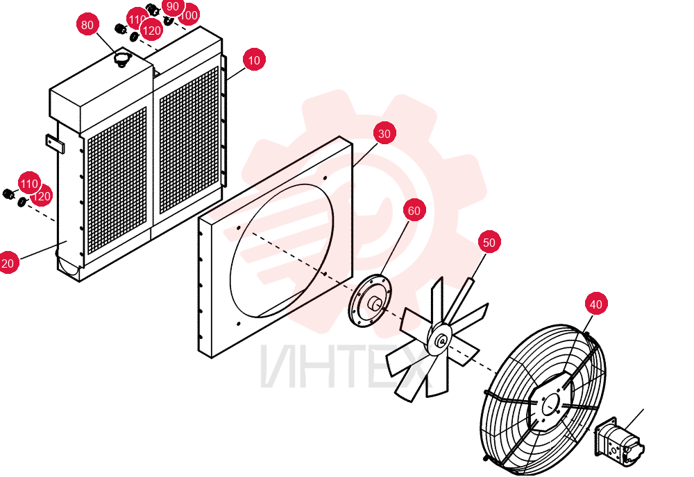 RADIATOR 73187236