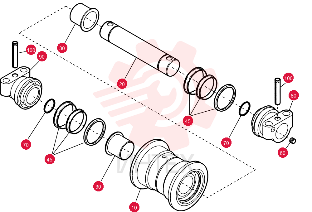 TRACK ROLLER 73187175