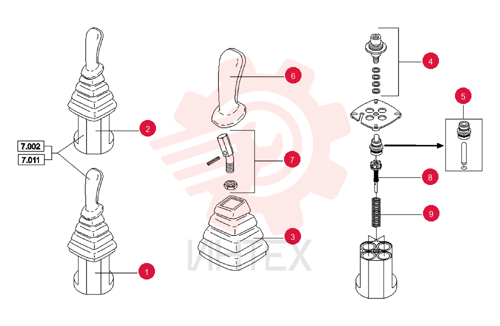 HYDRAULIC VALVE 84091976 (2)