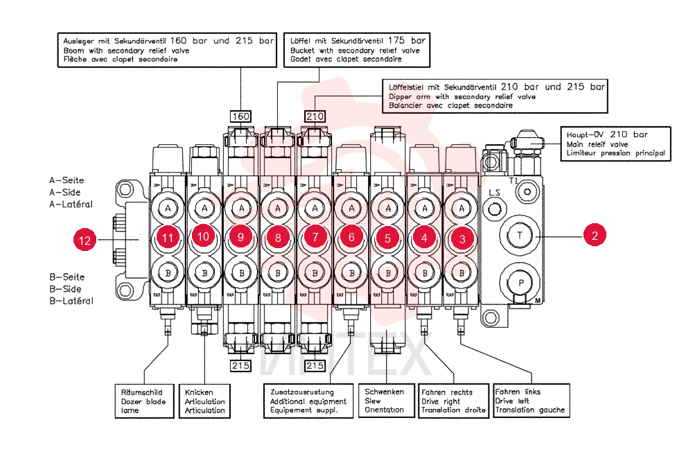HYDRAULIC VALVE 6913138