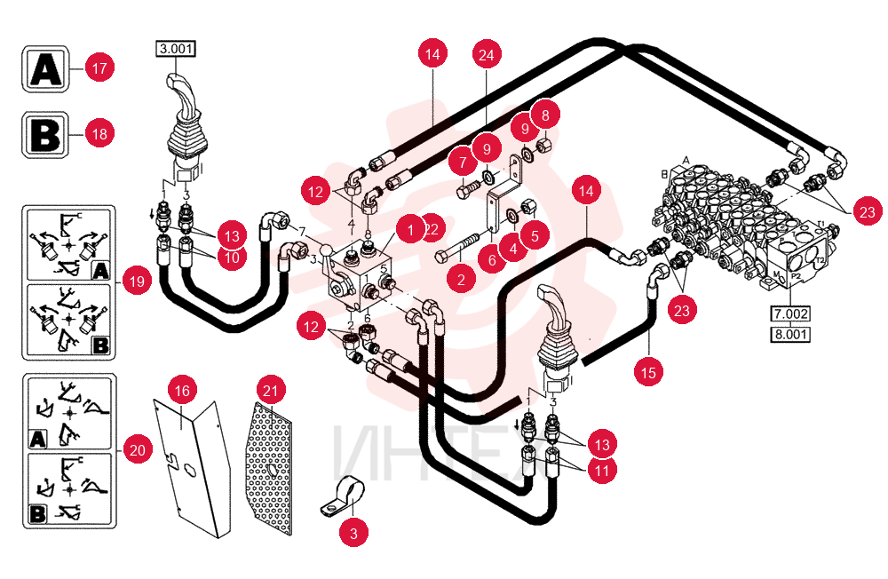 HYDRAULIC VALVE 84090600
