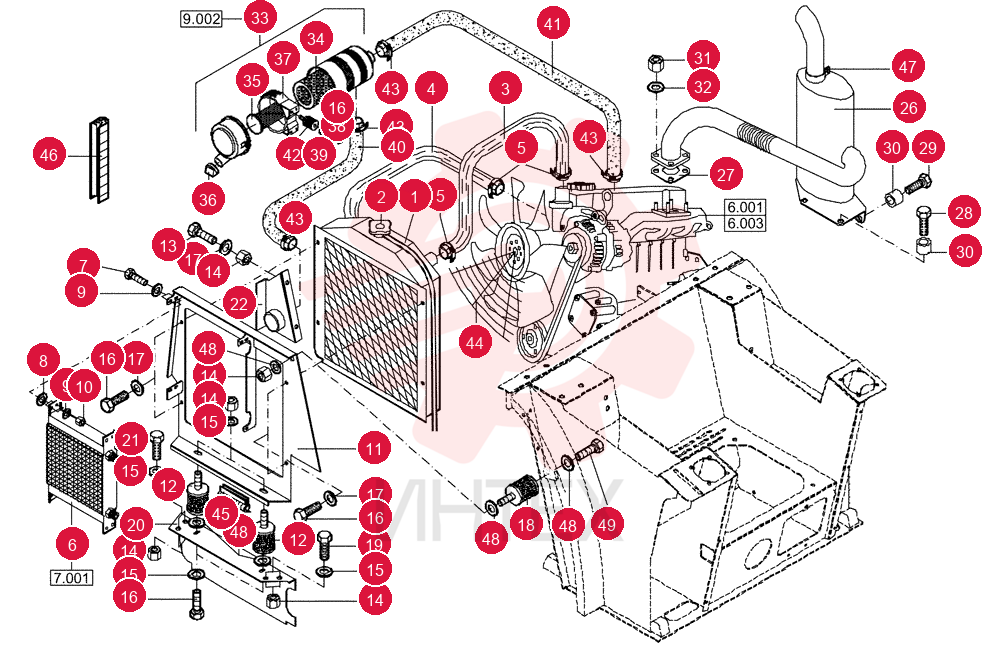 RADIATOR 84091789