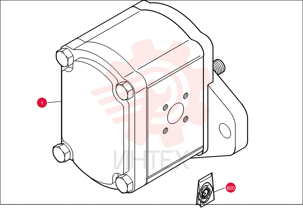 HYDRAULIC PUMP 73183308
