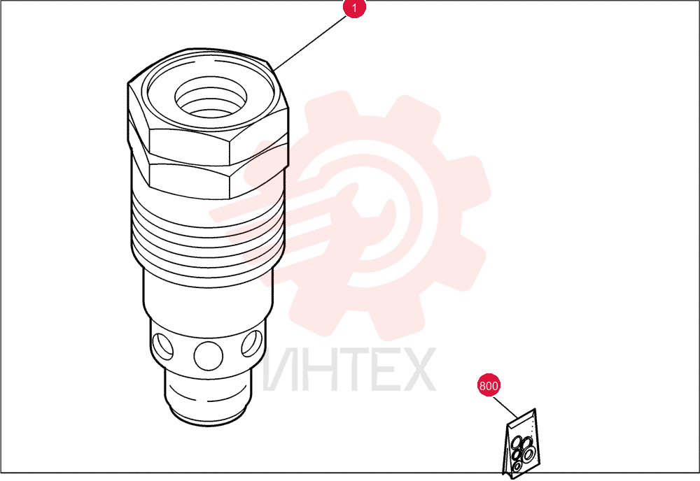 HYDRAULIC VALVE 73187692