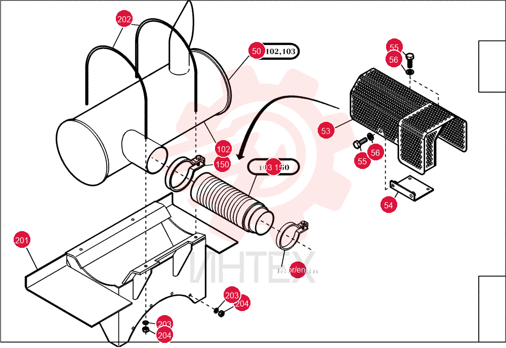 MUFFLER 73181666