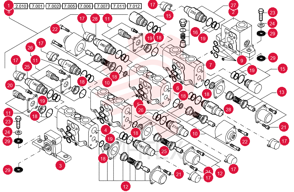CONTROL VALVE 84091982