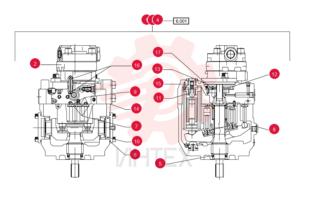 HYDRAULIC PUMP 84091820