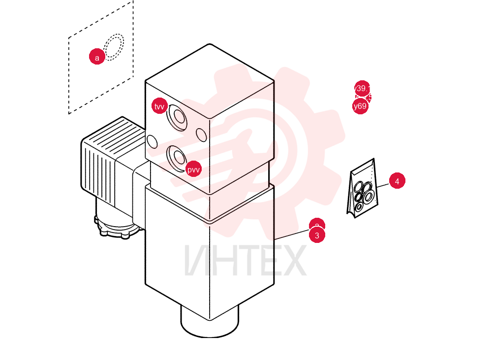 HYDRAULIC VALVE 73181279