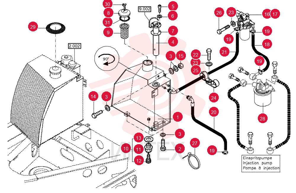 FUEL TANK 84092561