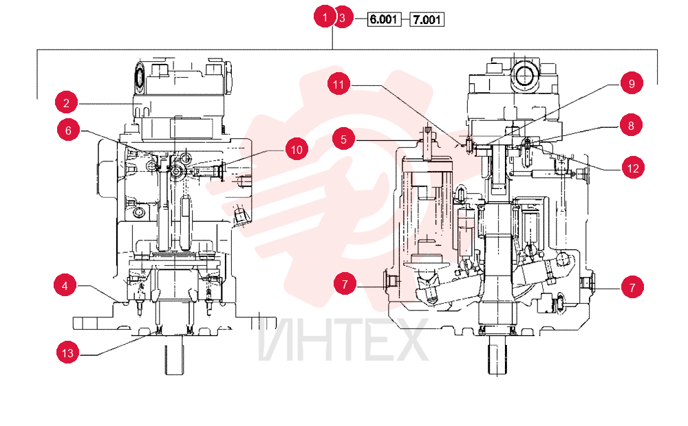 HYDRAULIC PUMP 84091822