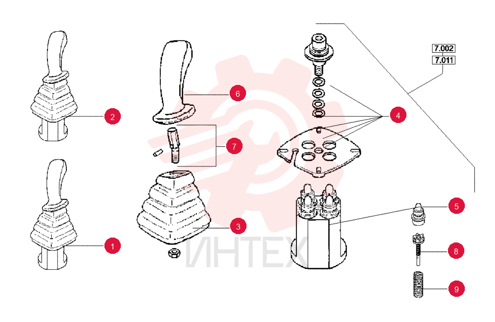 HYDRAULIC VALVE 84091976 (3)