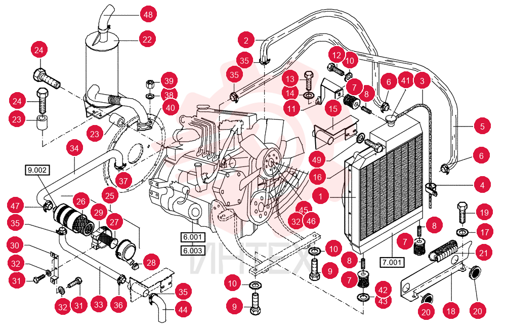 RADIATOR 84090617