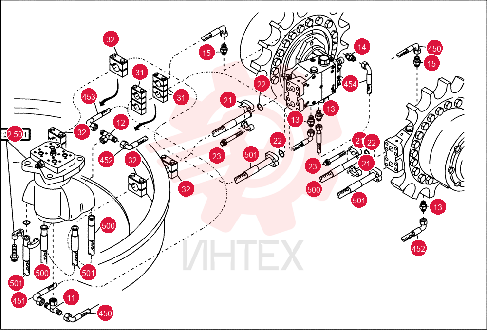 HYD CONNECTOR 73170393 (1)