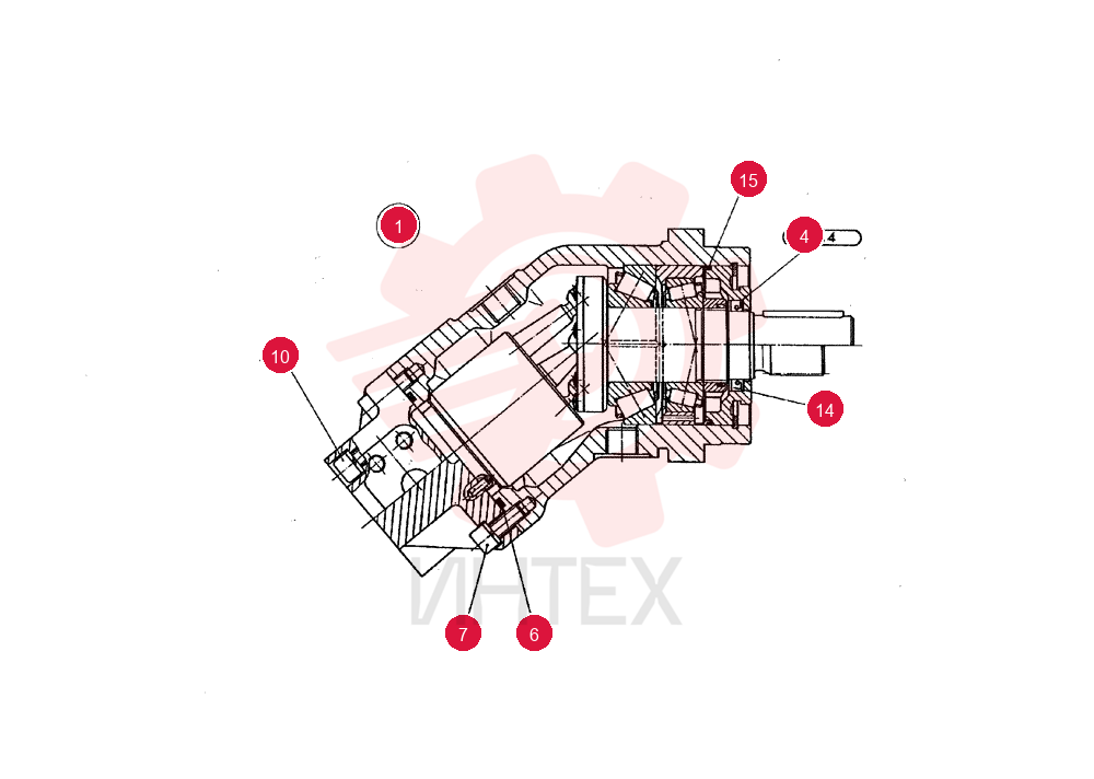 HYDRAULIC MOTOR 73170794