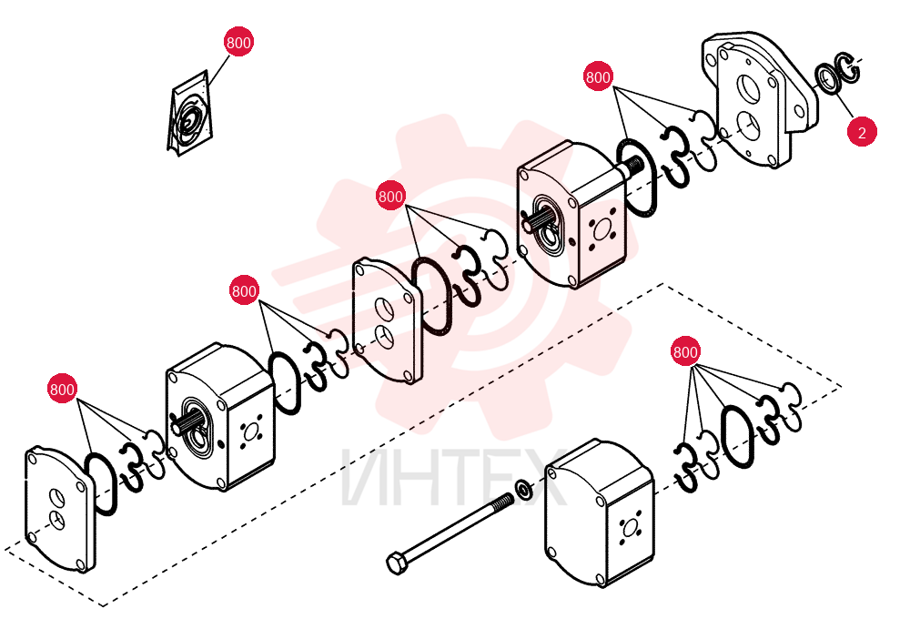 HYDRAULIC PUMP 73172492