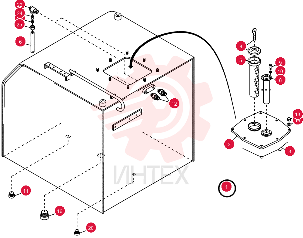 FUEL TANK 73180380