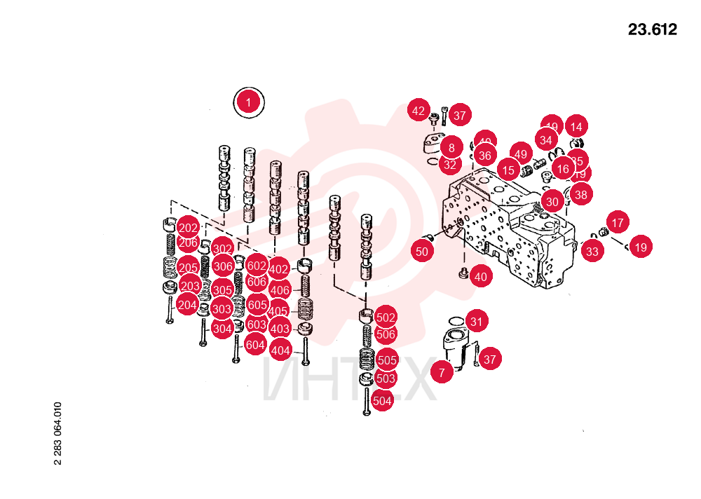 HYDRAULIC VALVE 73170441