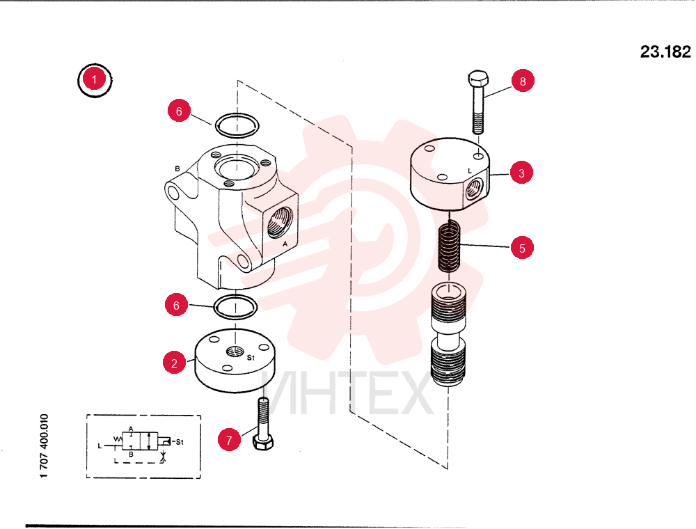 HYDRAULIC VALVE 73170514