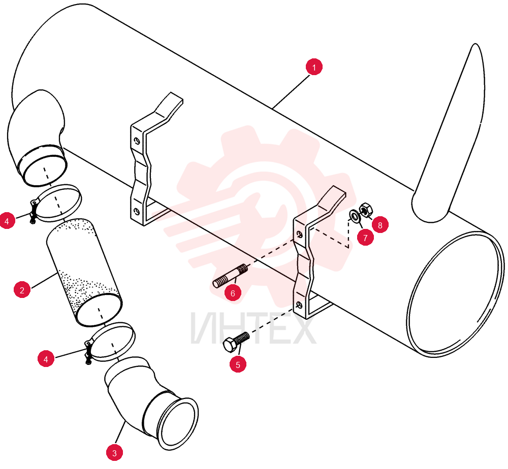MUFFLER 73170901