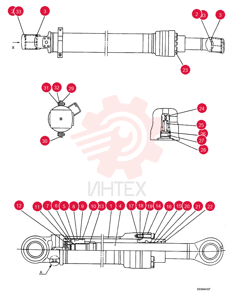 CYLINDER ASSY. YY01V00003F1