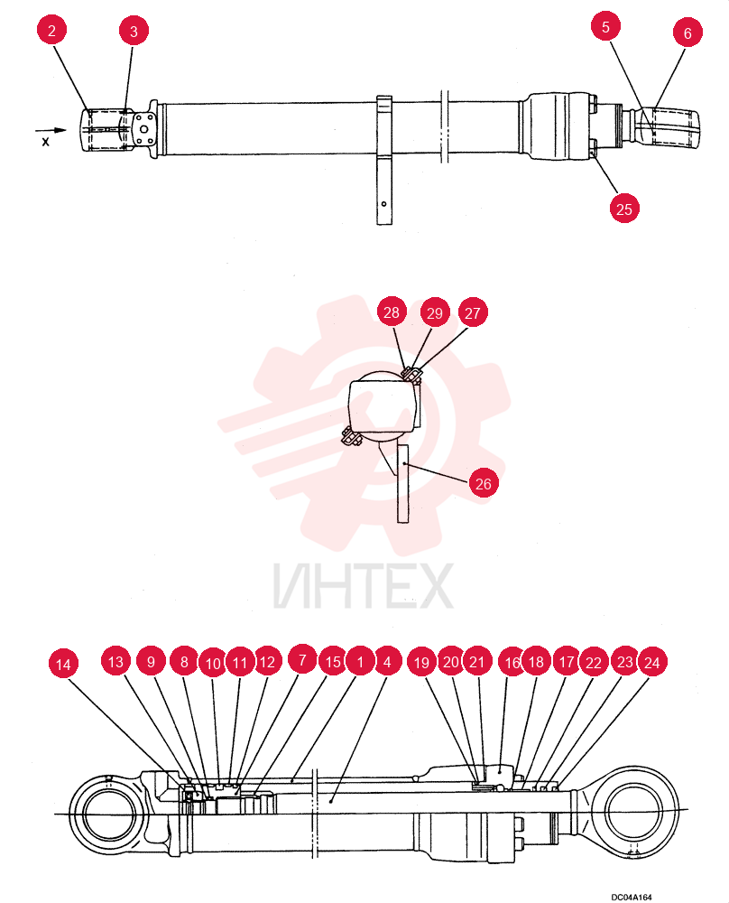CYLINDER ASSY. YY01V00002F1
