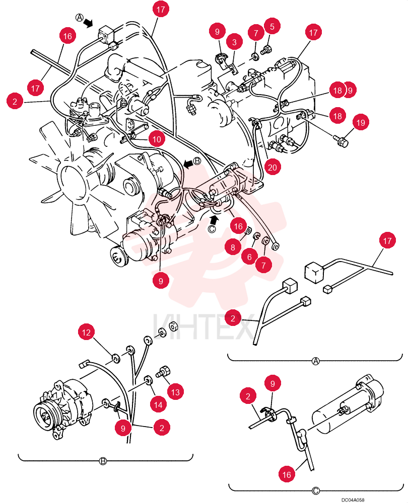 HARNESS YX16E00003F1