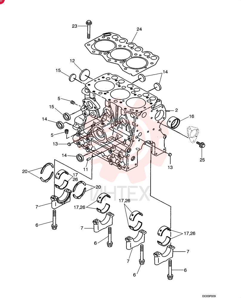 BLOCK ASSY. VV71926501560