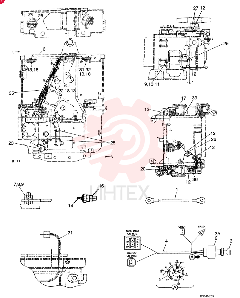 CABLE ASSY. PE13E01013D1
