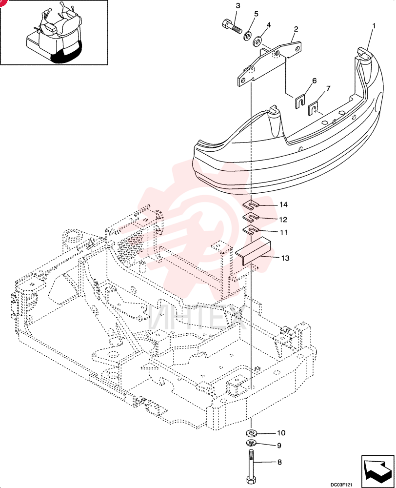 COUNTERWEIGHT PE60C00007P1
