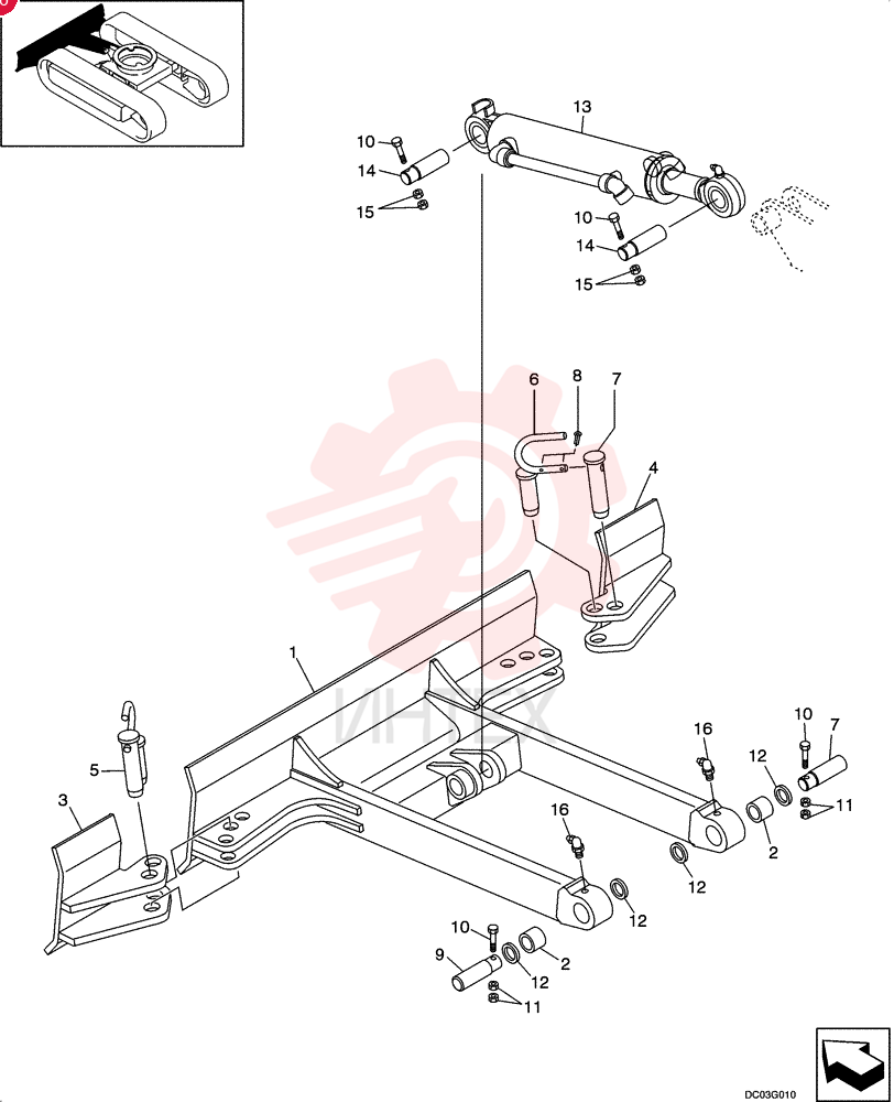 DOZER PE51B00017F1