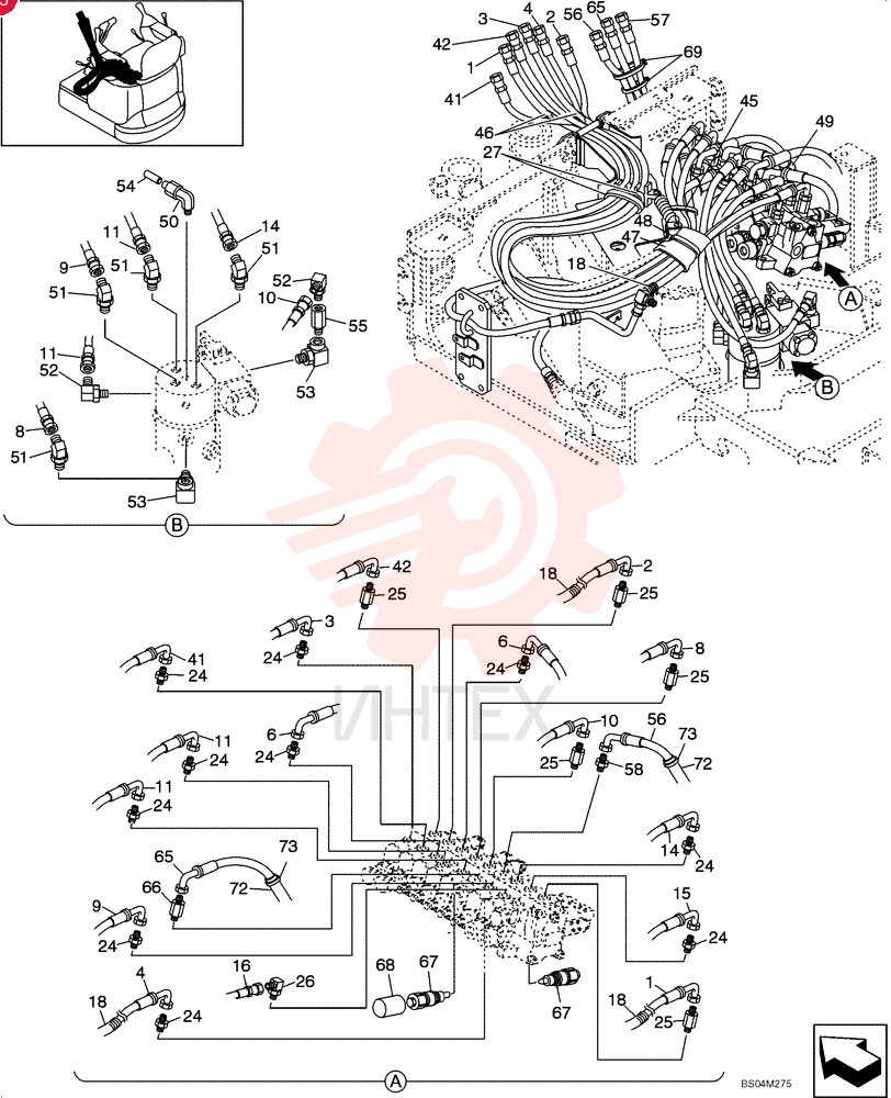 HOSE ASSY. PA03H01017D6 (2)
