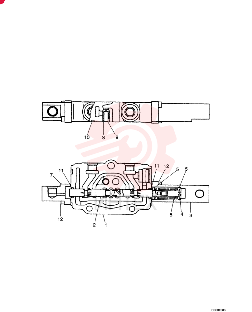 HYDRAULIC VALVE PE30V01002F1
