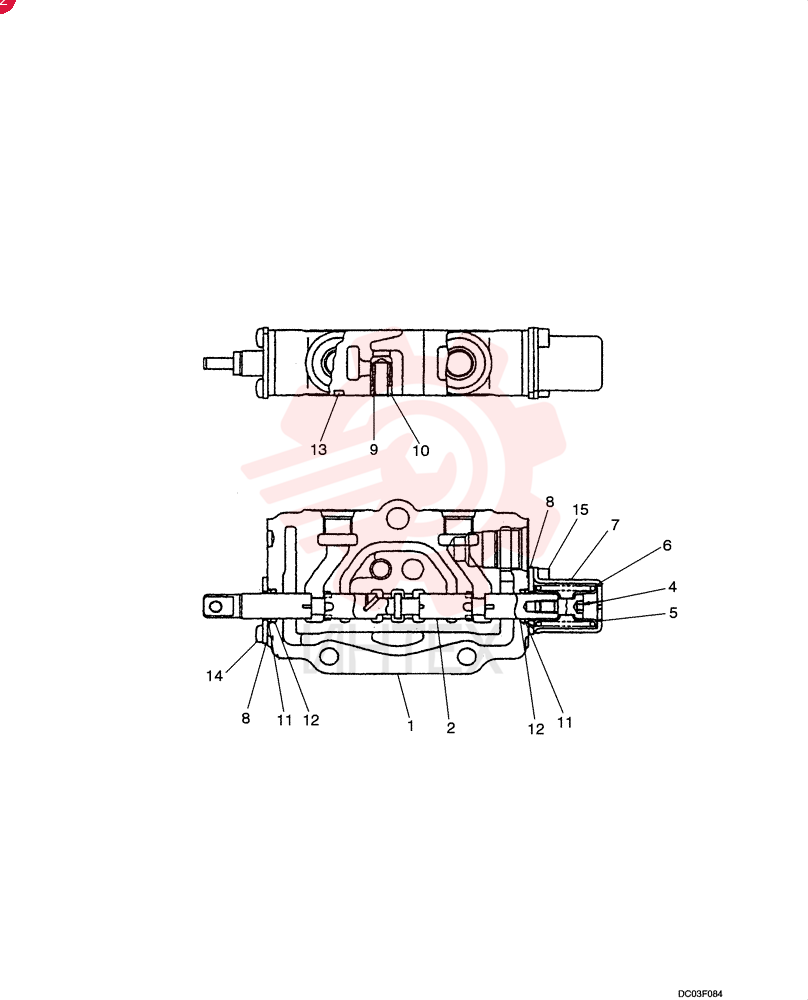 HYDRAULIC VALVE PE30V01003F1