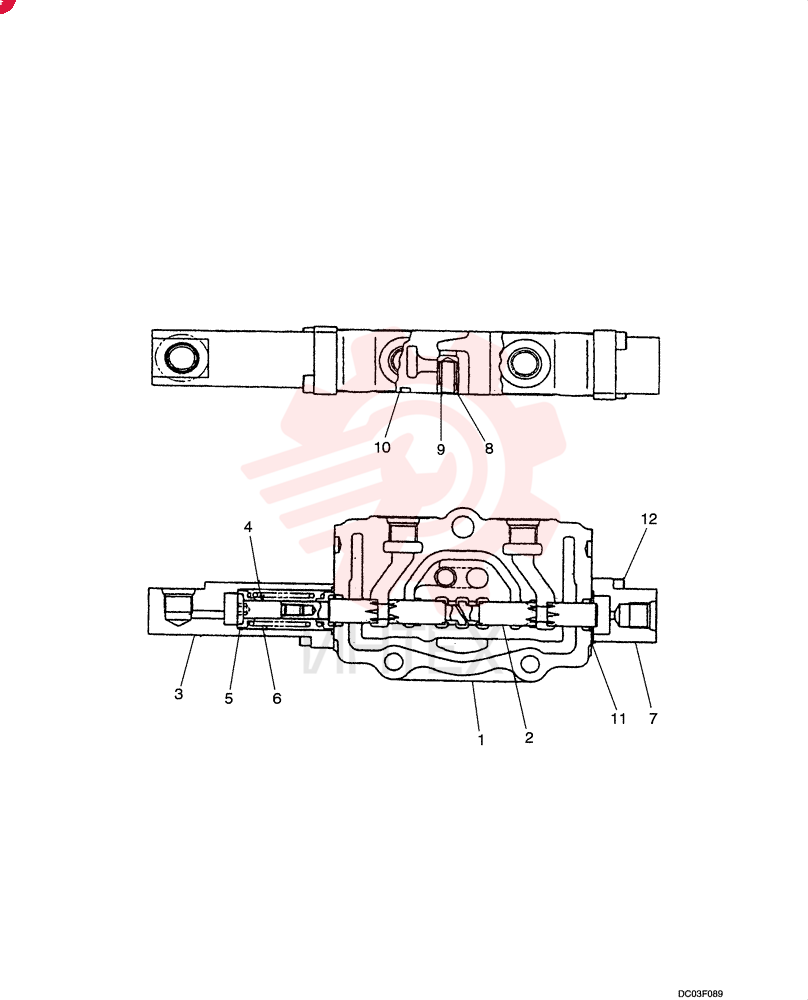 HYDRAULIC VALVE PA30V01009F1