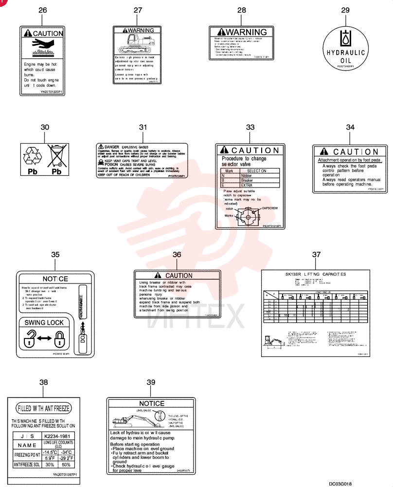 LABEL YN20T01220P1