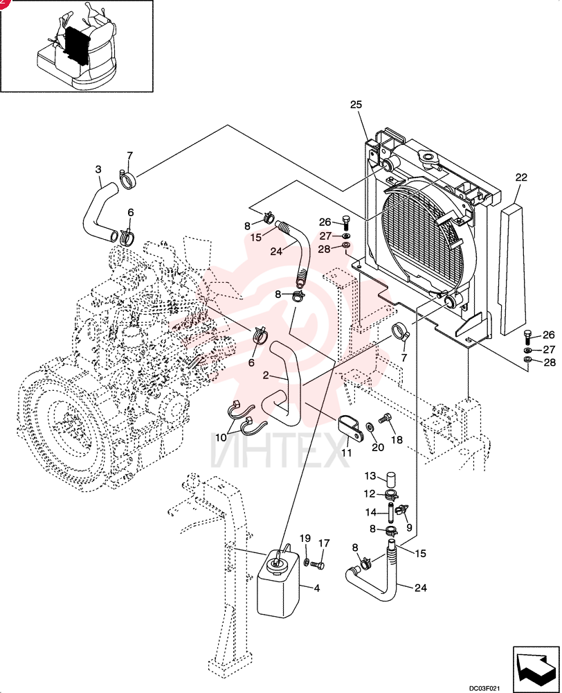 RADIATOR HOSE PE05P01023P1