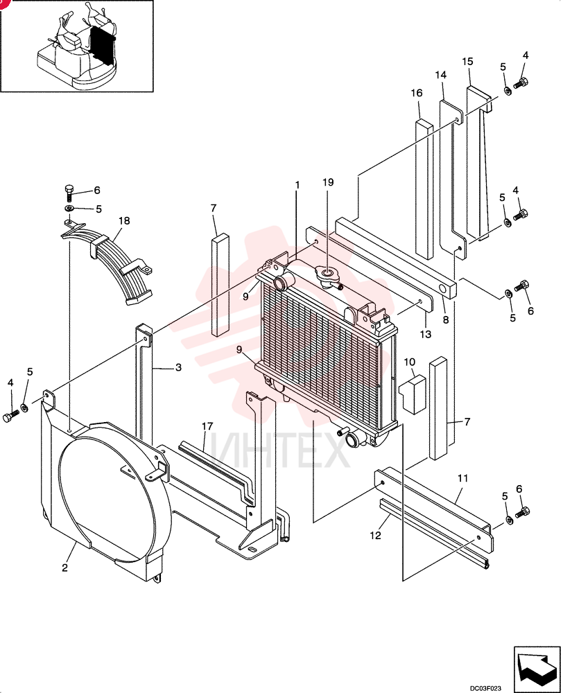 RADIATOR PE05P00003F2