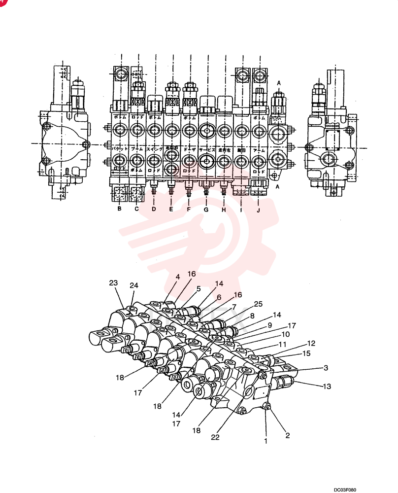 VALVE, CHECK PE30V00002F3 (2)