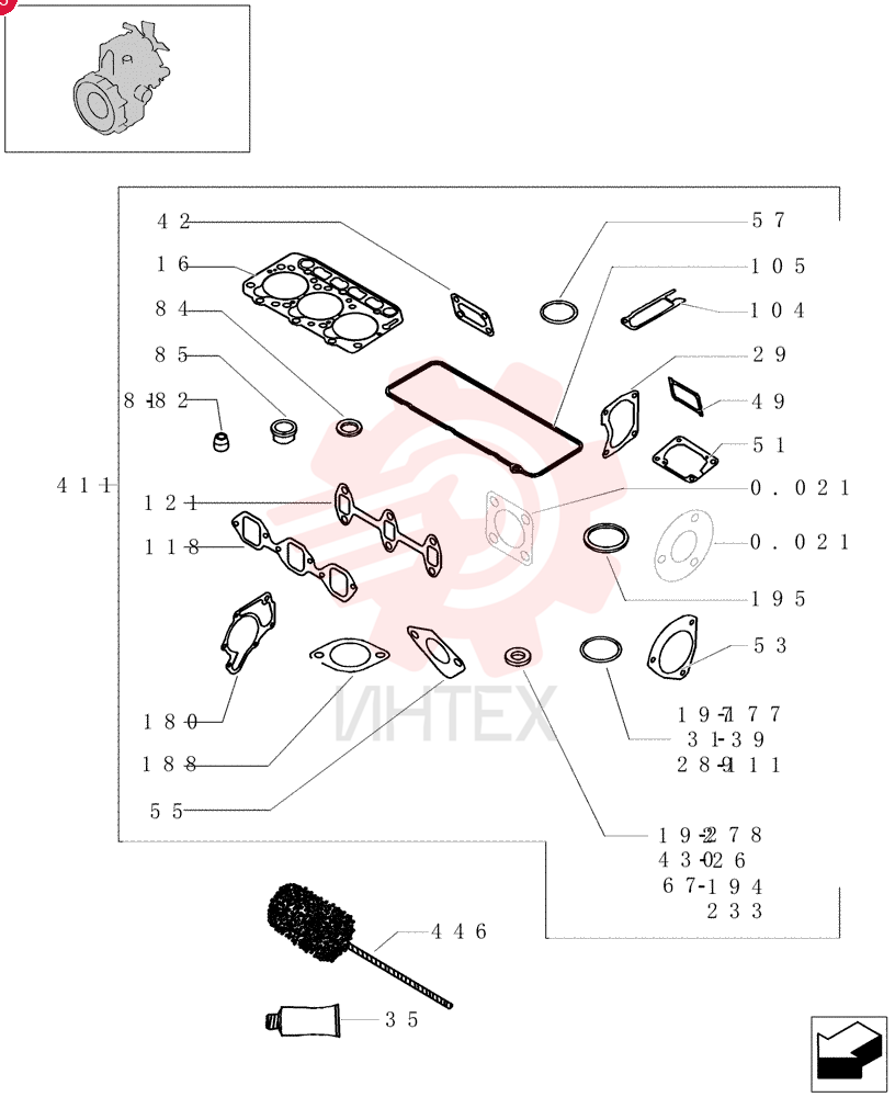 GASKET 72953513