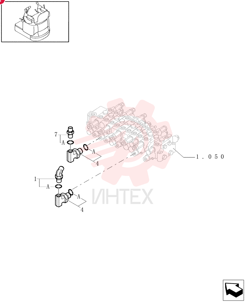 HYD CONNECTOR 72271286 (2)