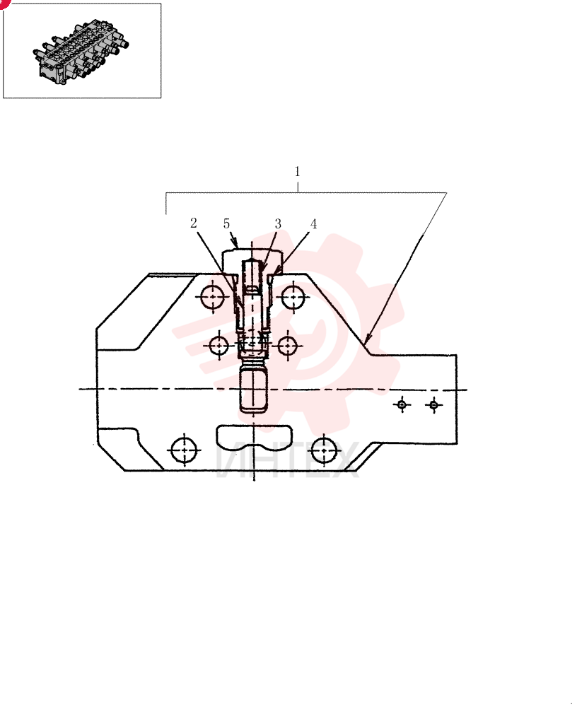 HYD VALVE SECTION 72275744