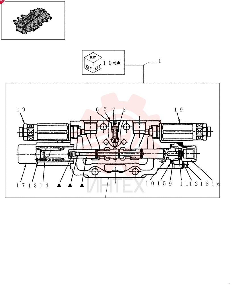 HYD VALVE SECTION 72275739