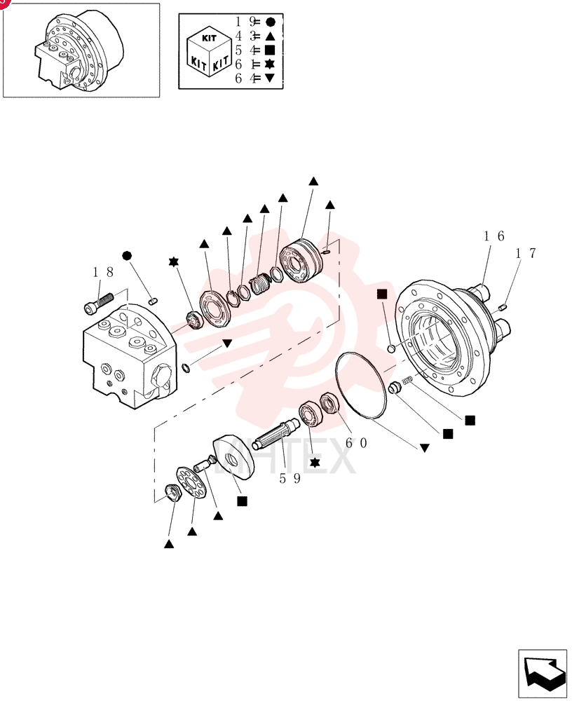 HYDRAULIC MOTOR 72275297 (1)