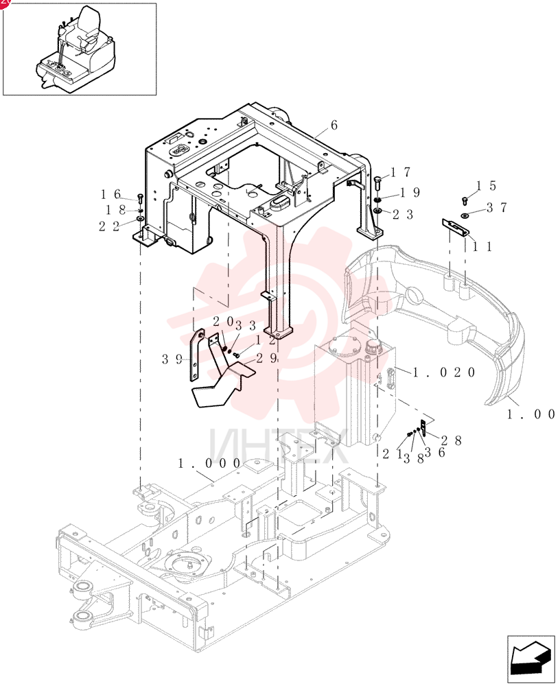 MOUNTING PARTS 72274848