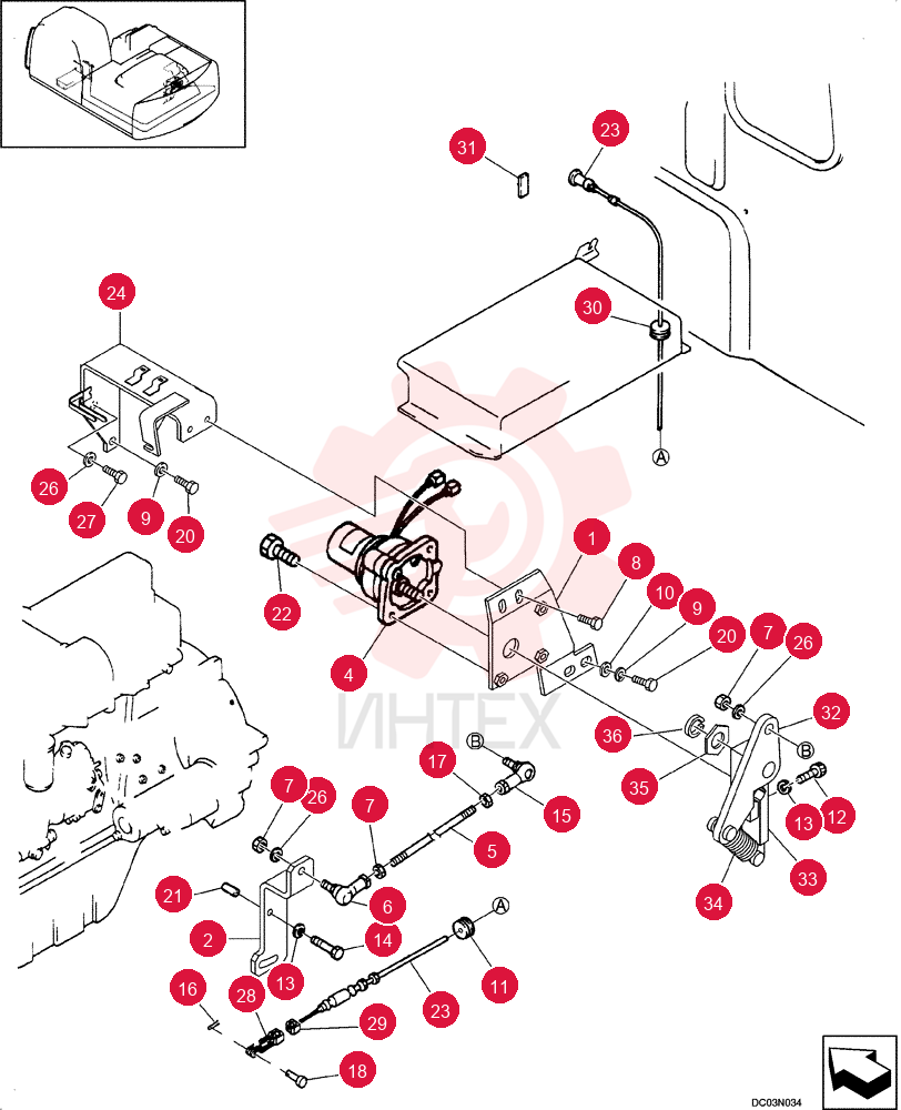 CONTROL ASSY, ENG