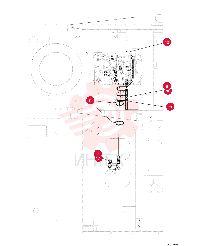 CONTROL LINES, REMOTE (STD)