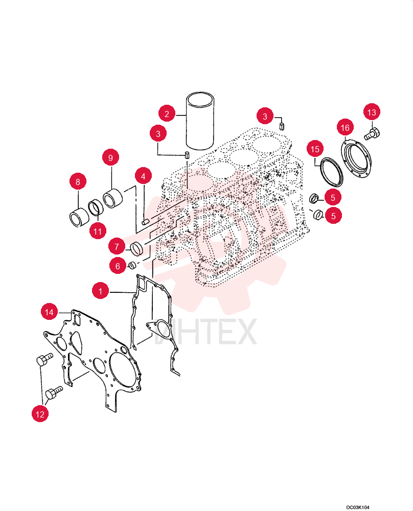 CYLINDER HEAD GASKET VAME012490