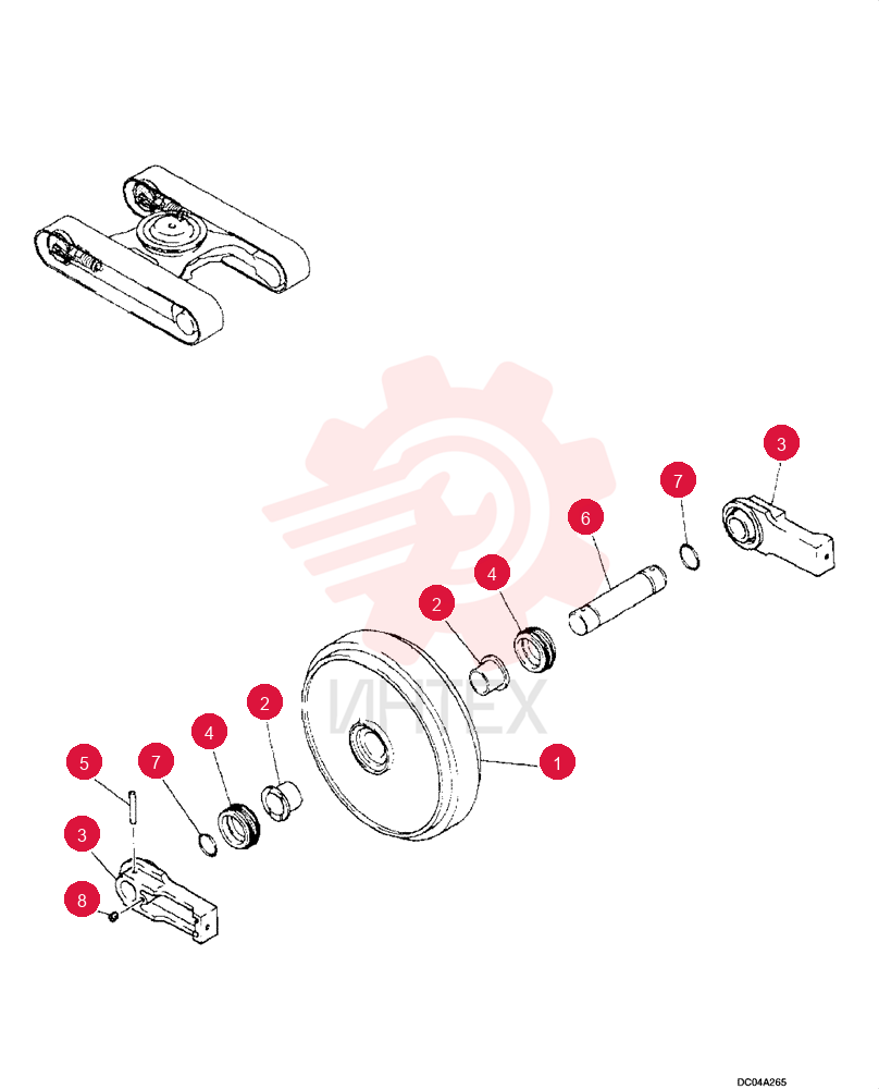 IDLER YN52D00009F1