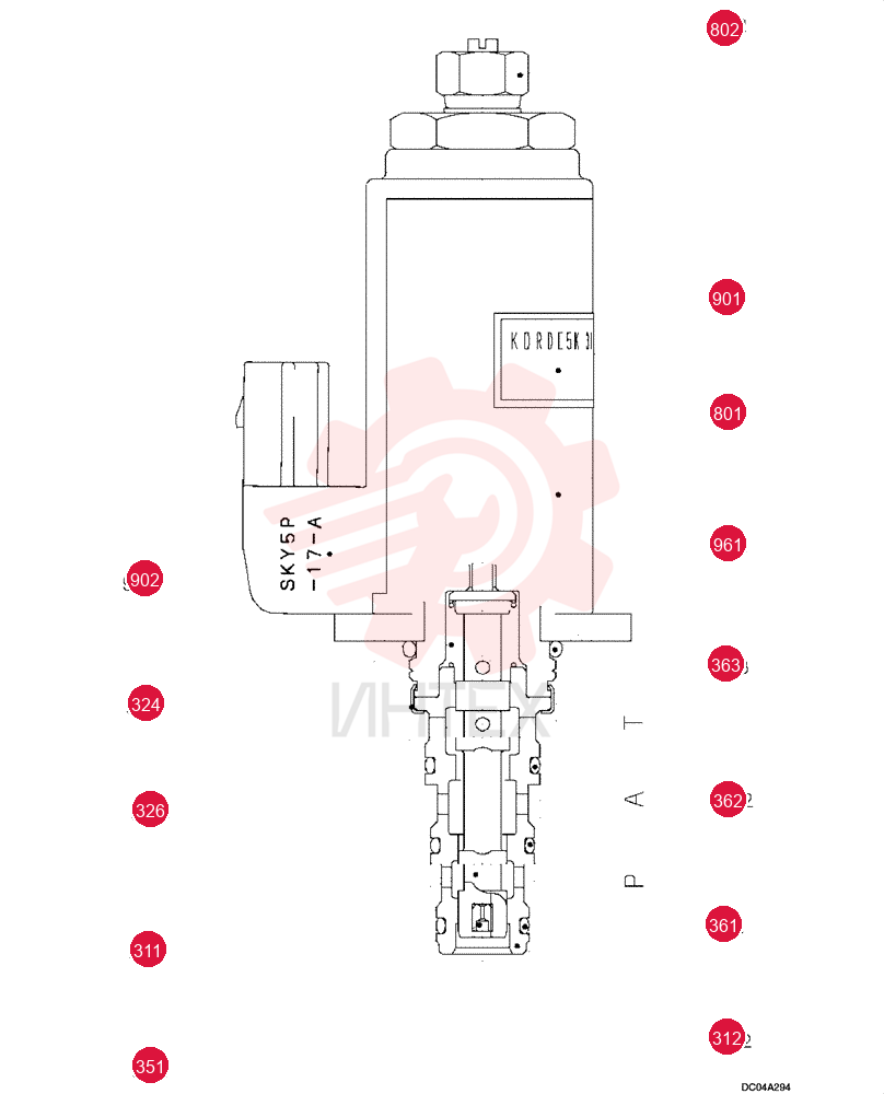 SOLENOID VALVE YB35V00005F1