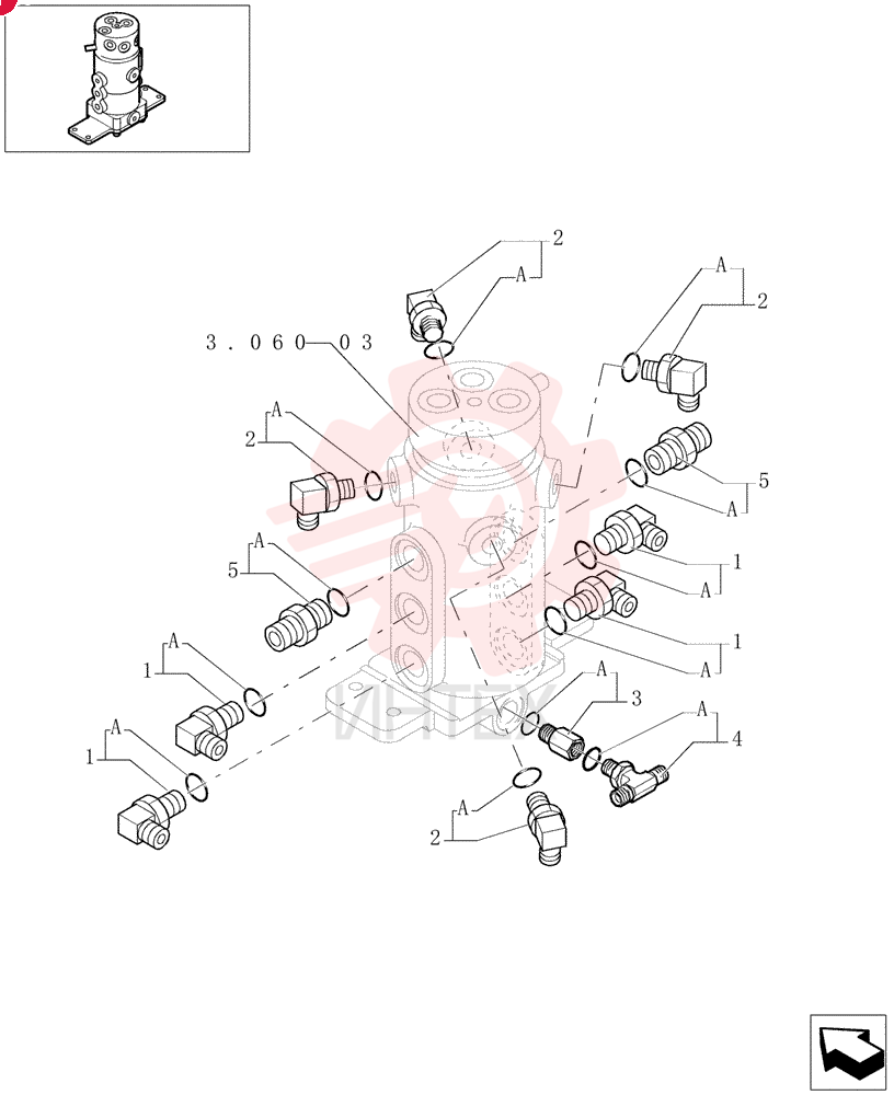 HYD CONNECTOR 72271236 (2)